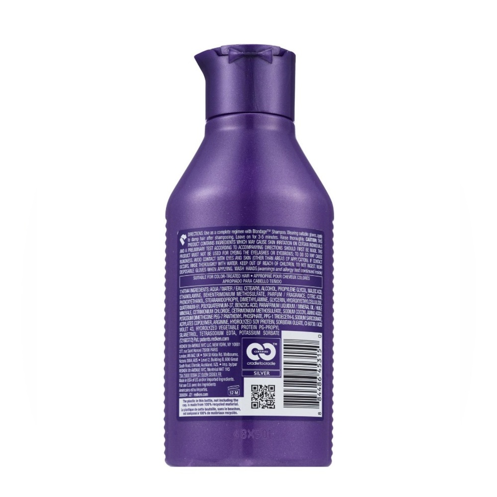 REDKEN Color Extend Blondage Conditioner 10.1oz Purple Toning Anti-Brass NEW - Picture 2 of 2